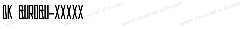 DK Burobu字体转换